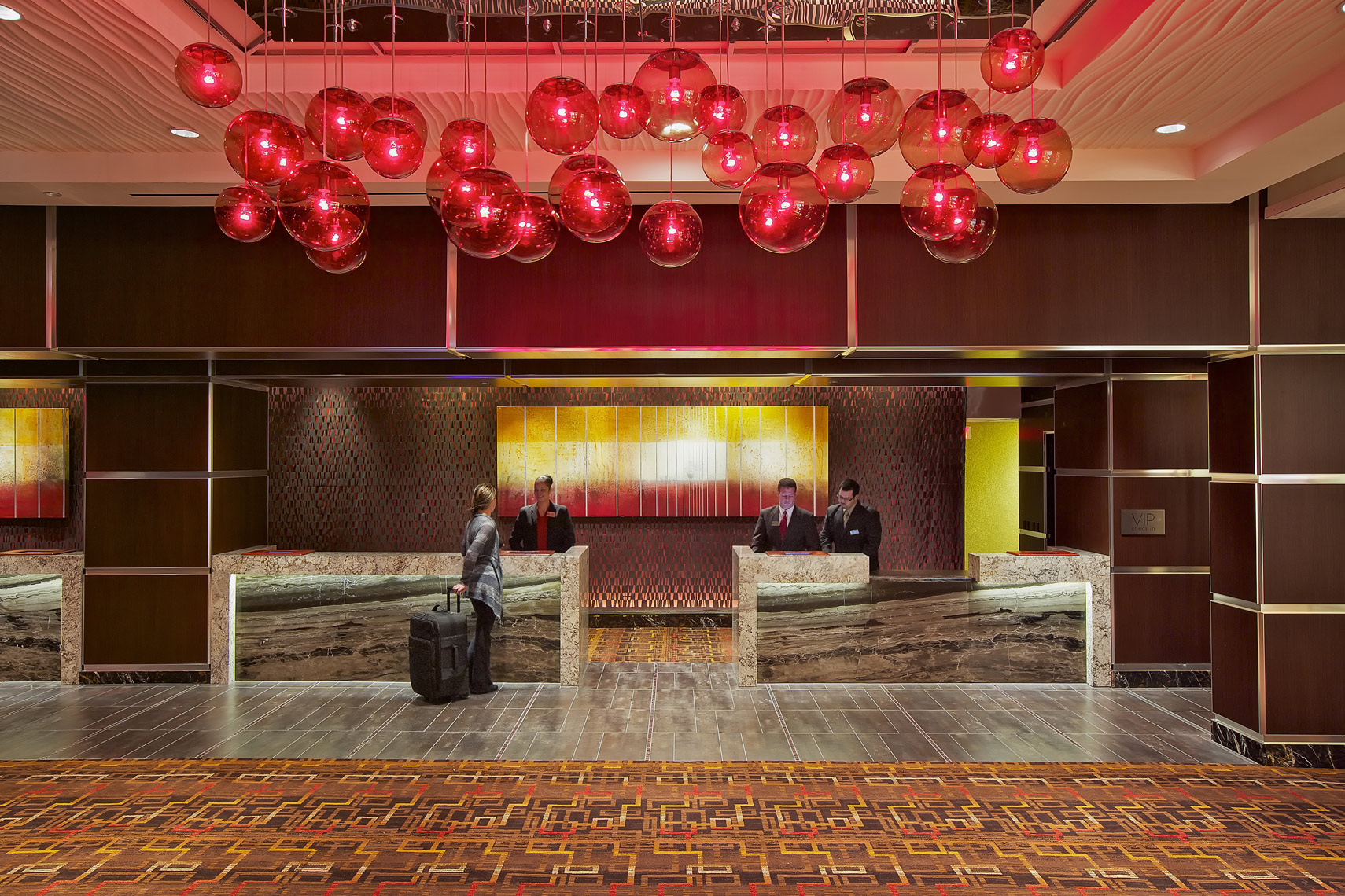 Interior Photography of Hotel Lobby