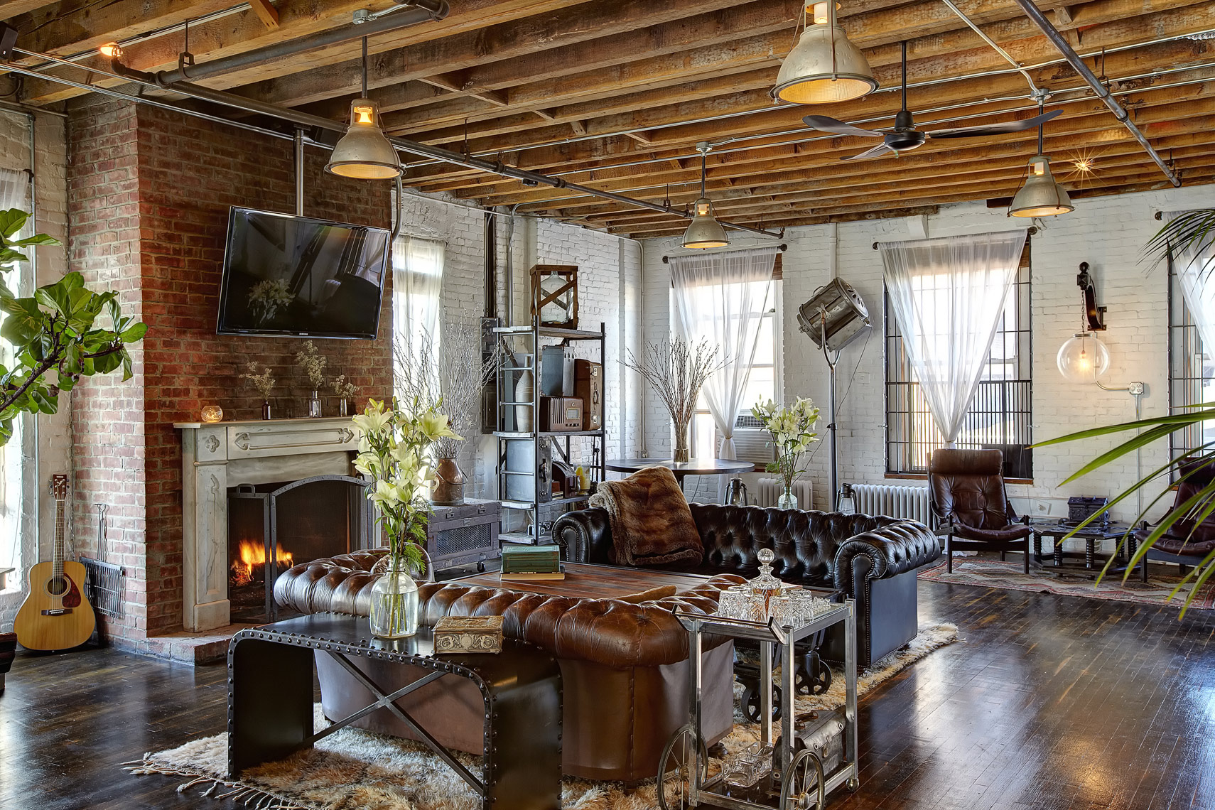 Amazing loft layout in the west village. Interior photographer. 