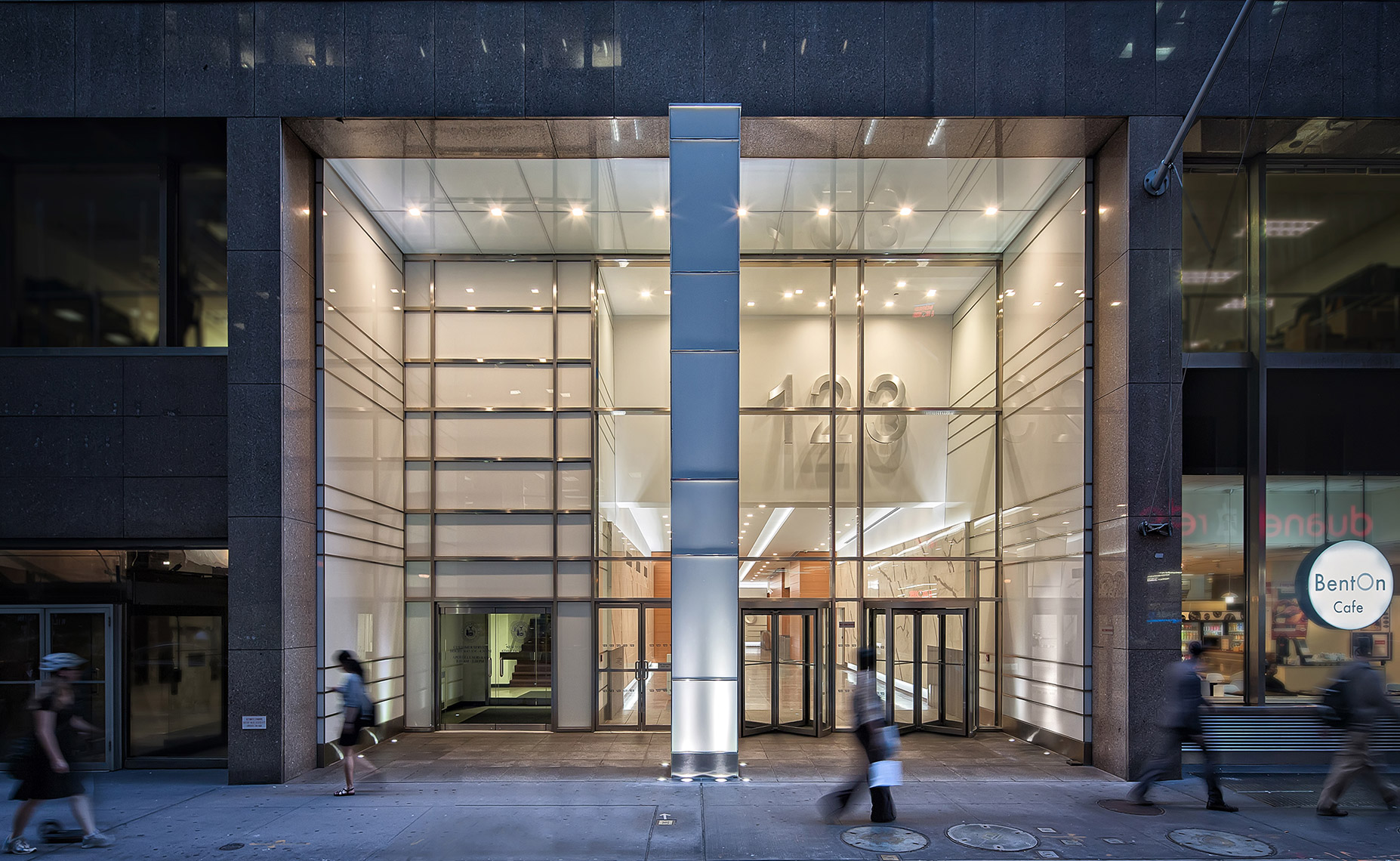Corporate evening exterior.SGM Photography